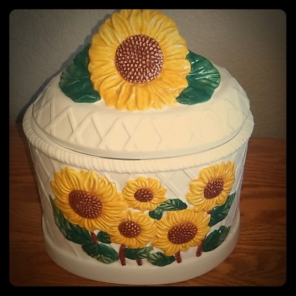Other - Sunflower cookie jar
